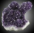 Dark Purple Amethyst Stalactite Formation - Wow! #31209-2